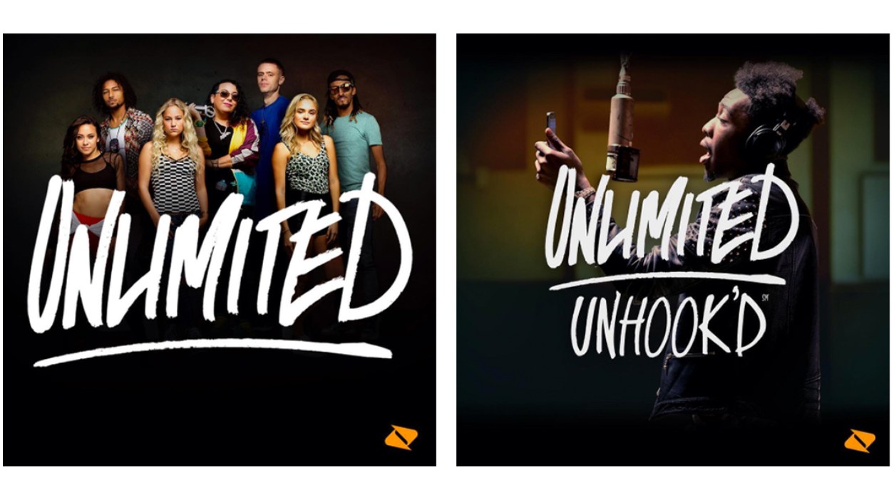 Boost Mobile social campaign development: the Unlimited and Unlimited Unhook'd social units